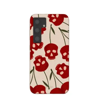 Seashell Scary Cherry Samsung Galaxy S24 Case