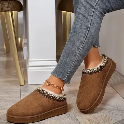 House Slippers for Women Lining Fuzzy Slippers Women Memory Foam Women Shoes House Shoes for Women Cozy Fluffy Slippers