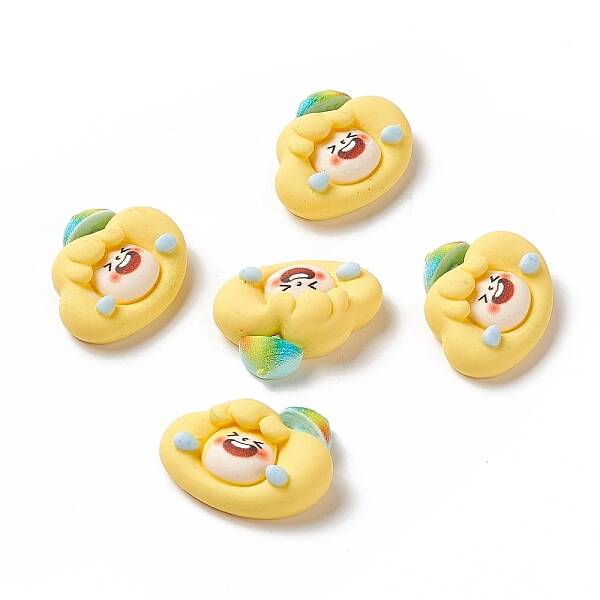 Opaque Resin Cabochons