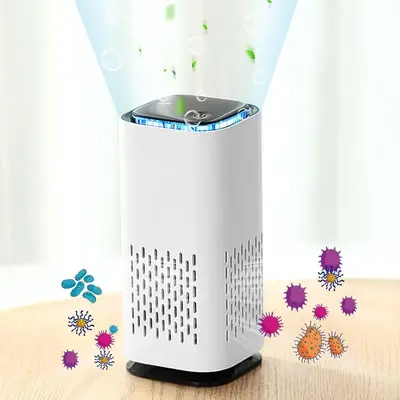 USB Powered Air Purifier, Negative Ion Air Purifier, Desktop Air Purifier for Home Office, Air Cleaner for Home Use, Home Ap...