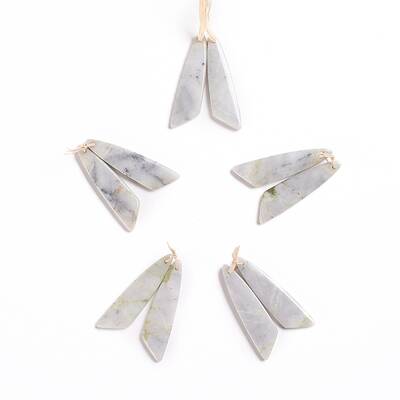 Natural Xiuyan Jade Pendants