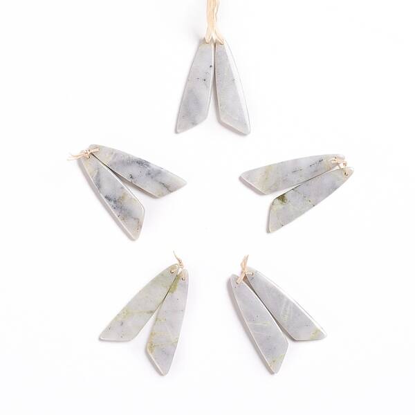 Natural Xiuyan Jade Pendants