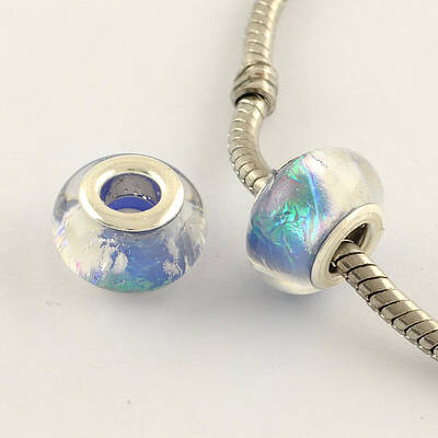 Drawbench Resin European Large Hole Beads