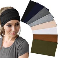 YI Headbands for Women Bands for Women's Hair, Soft Cotton Cloth Stretchy Headbands for Women