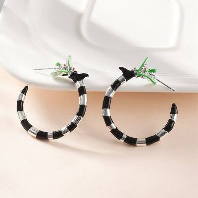Alloy Dragon Stud Earrings