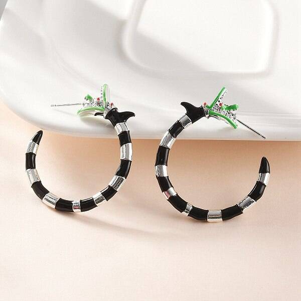 Alloy Dragon Stud Earrings
