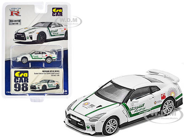 Nissan GT-R (R35) White Dubai Police \