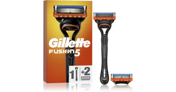 Gillette Fusion - Shaver + 2 Replacement Heads