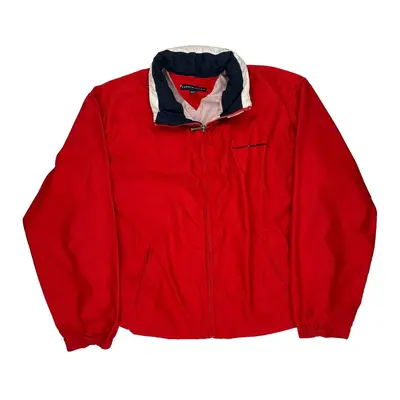 Tommy Hilfiger Jacket - 2XL Red Polyester