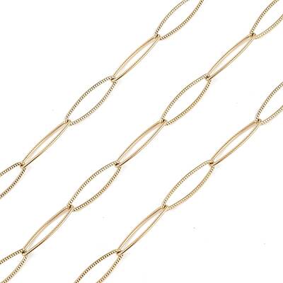 304 Stainless Steel Horse Eye Link Chains
