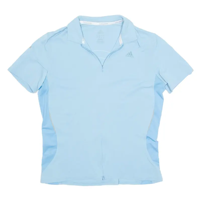 ADIDAS Clima 365 Womens Polo Shirt Blue L