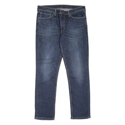 LEVI'S 511 Jeans Mens Blue Slim Straight Stone Wash W36 L32