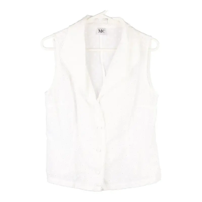 Mc Top - Large White Cotton