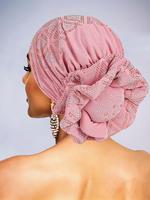 Women's Elegant Rhinestone Decorated Hat, Trendy Breathable Pink Hat, Fashionable Hair Accessories for Women & Girls