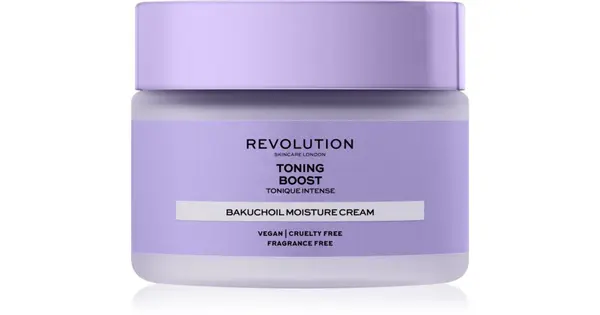 Revolution Skincare Boost Toning Bakuchiol Soothing and Moisturizing Cream 50ml