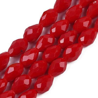Opaque Solid Color Beads Strands