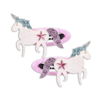 Cloth Covered Snap Hair Clips