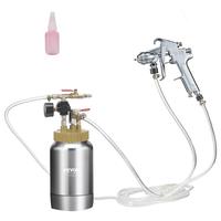 VEVOR 2L/0.5gal Spray Paint Pressure Pot Tank, Lightweight Air Paint Pressure Pot, 1.8mm Nozzle Spray Paint Gun 3m Hoses for ...