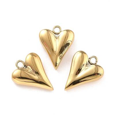 Ion Plating(IP) 316 Surgical Stainless Steel Charms