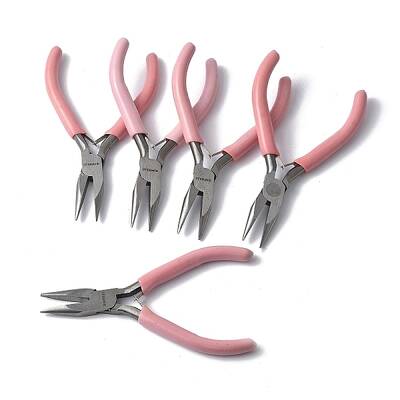 (Defective Closeout Sale: Yellowing) 45# Carbon Steel Jewelry Pliers
