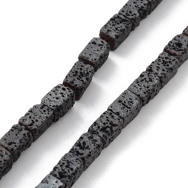 Natural Lava Rock Beads Strands