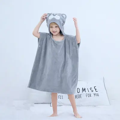 Infant Baby Bathing Hooded Bath Towel Cloak Cloak | Color: 12 color | Child size: 66cm