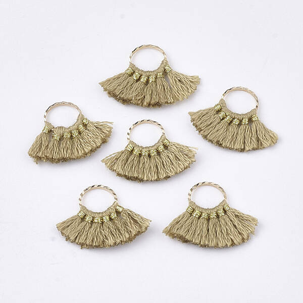 Polycotton(Polyester Cotton) Tassel Pendants Decorations