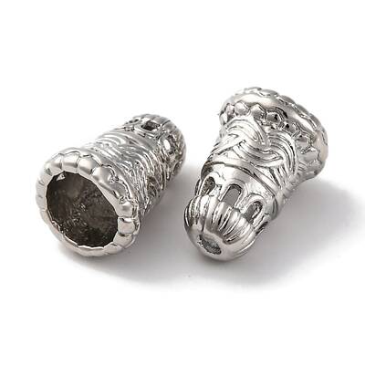 Cone Shape Rack Plating Brass Beads