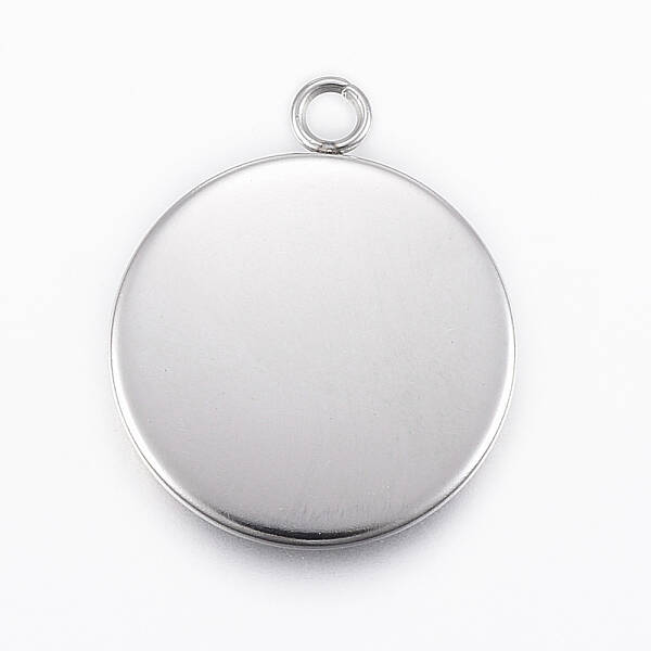 Tarnish Resistant 304 Stainless Steel Pendant Cabochon Settings