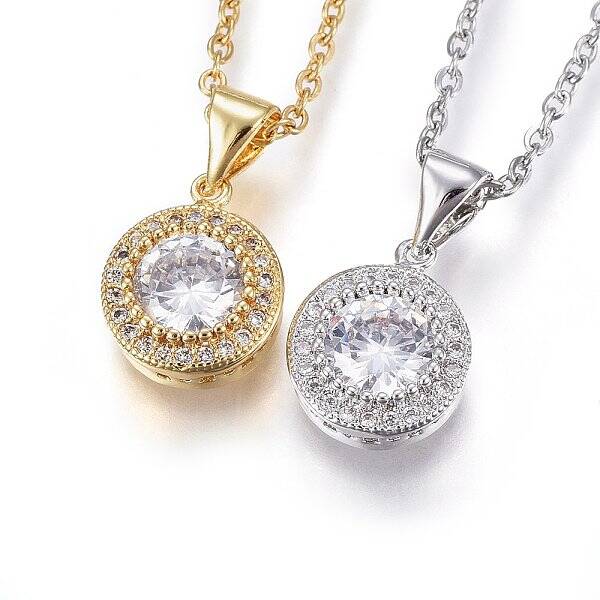 304 Stainless Steel Pendant Necklaces