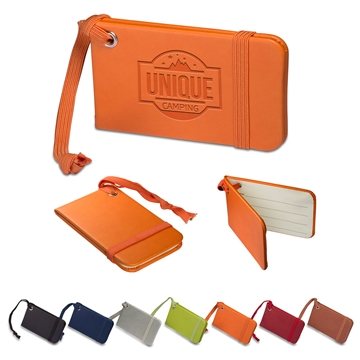 100 Custom Leeman Tuscany Luggage Tag - Faux Leather