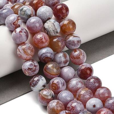 Dyed Natural Carnelian Beads Strands