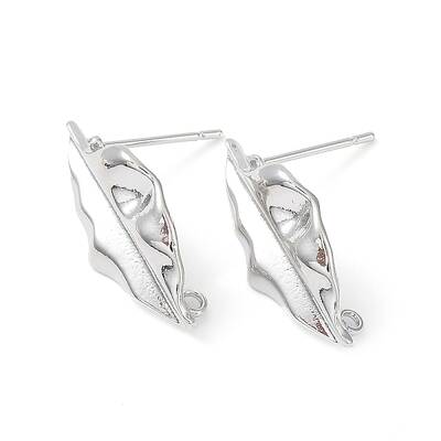 Brass Stud Earring Finding