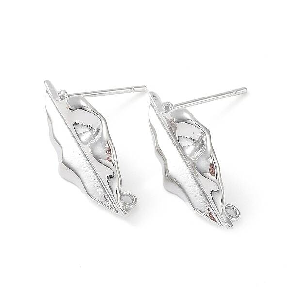 Brass Stud Earring Finding