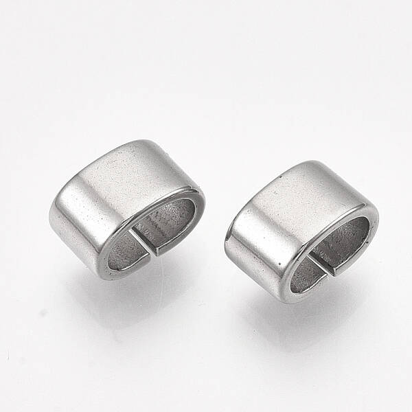 Non-Tarnish 304 Stainless Steel Slide Charm