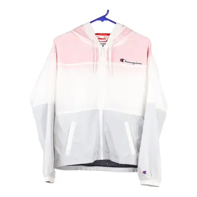 Champion Jacket - Small White Polyester