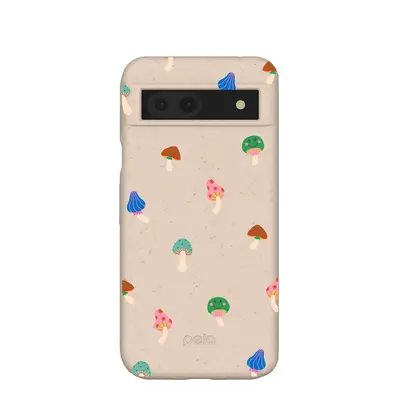 Seashell Lil Shrooms Google Pixel 8a Case