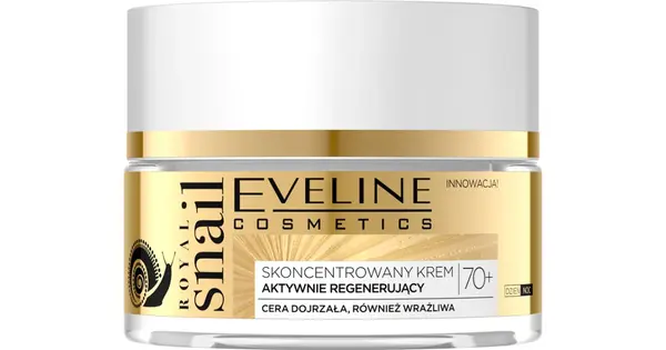 Eveline Cosmetics Royal Snail Intense Moisturizing and Illuminating Treatment Day and Night 70+ 50 Ml