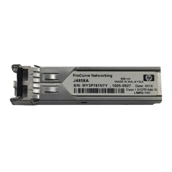 HP J4858AR | ProCurve X121 1Gb/s 1000Base-SX Multi-Mode Fibre 850nm 550m Duplex LC Connector SFP (mini-GBIC) Transceiver Modu...