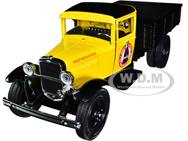 1931 Ford Model AA Pickup Truck Yellow and Black \