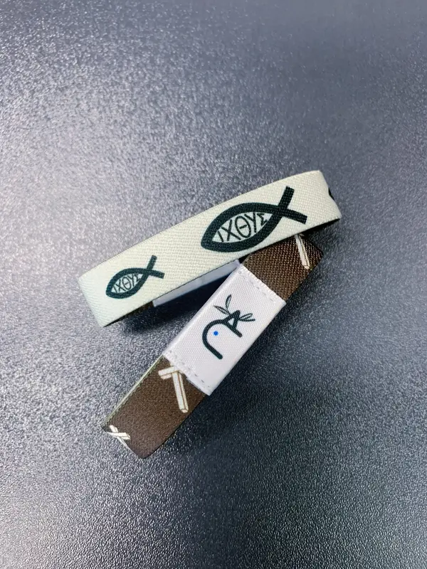 EWOPT Daily Bible Verse Bracelet - God Is Greater, Personalized with Music