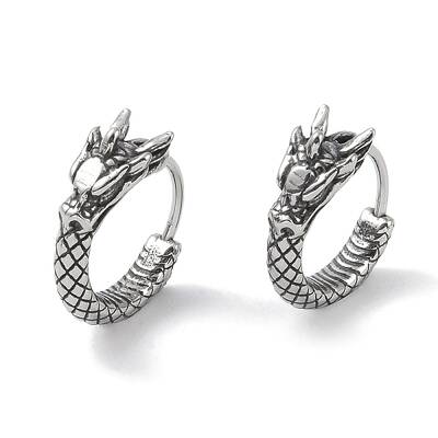 316 Surgical Stainless Steel Hoop Earrings