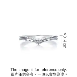 'Majesty' 18K White Gold Ring