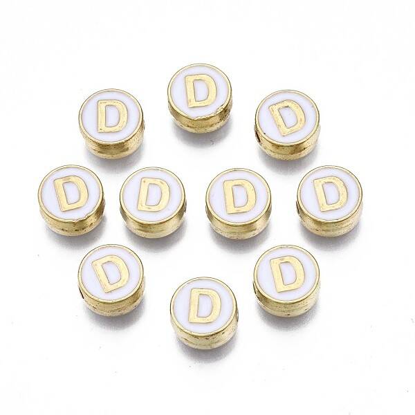 Alloy Enamel Beads
