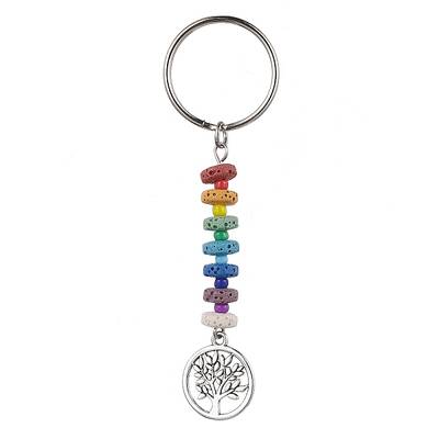 Tree of Life Tibetan Style Alloy Pendant Keychain