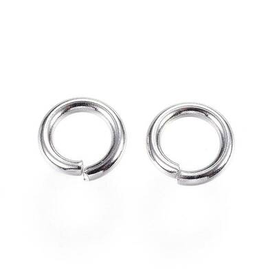 Tarnish Resistant 304 Stainless Steel Open Jump Rings