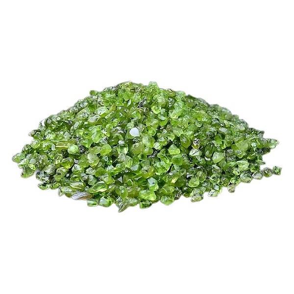 Natural & Dyed Peridot Tumbled Chips
