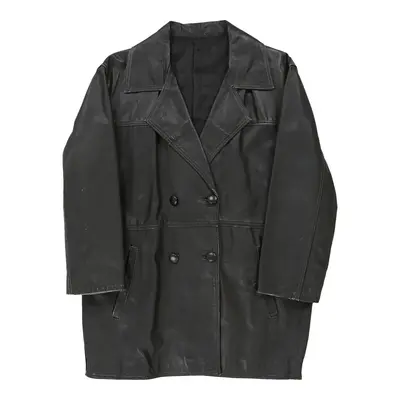 Unbranded Leather Jacket - Large Black Leather