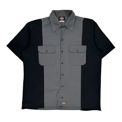 Dickies Short Sleeve Shirt - Large Black Cotton Blend | Size: large
