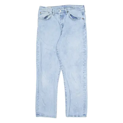 LEVI'S Womens Jeans Blue Slim Straight Stone Wash W31 L26